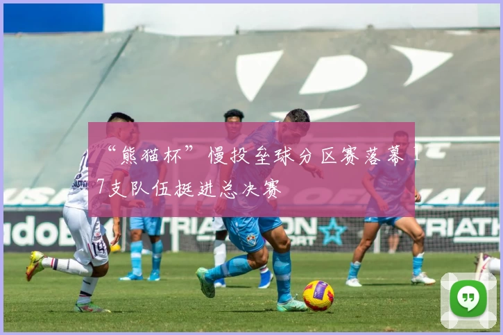 “熊猫杯”慢投垒球分区赛落幕 17支队伍挺进总决赛